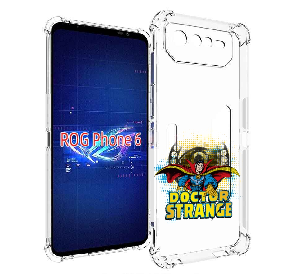 

Чехол MyPads доктор стренж рисунок для Asus ROG Phone 6, Прозрачный, Tocco