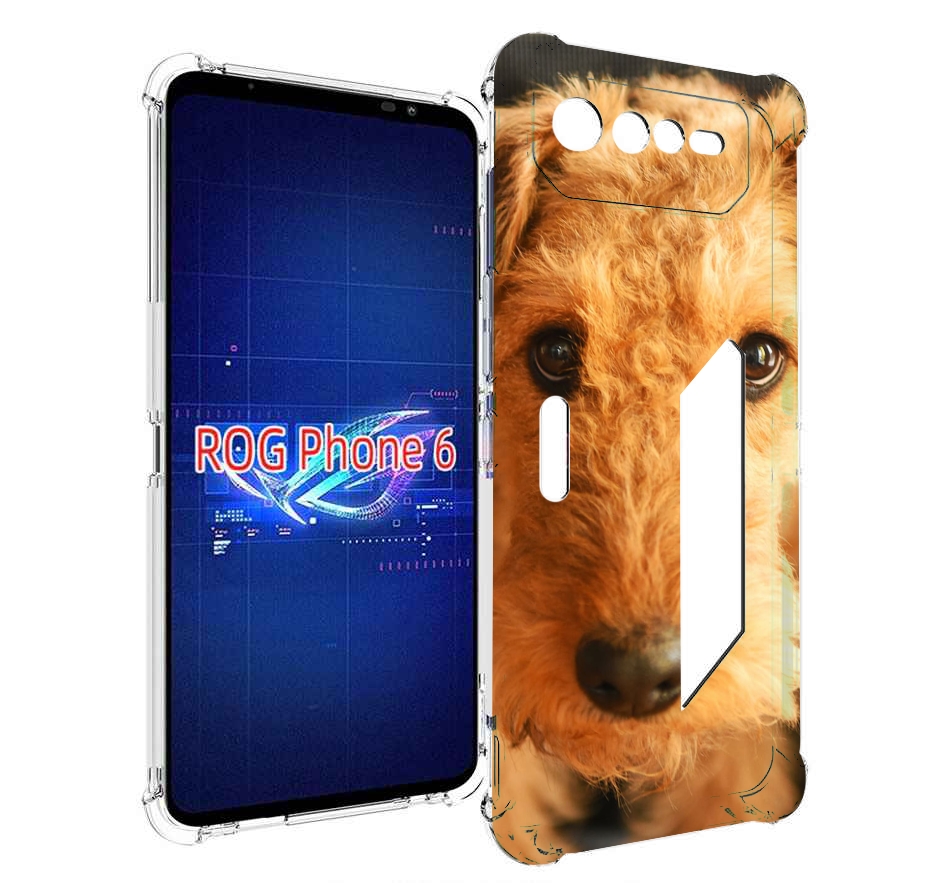 

Чехол MyPads эрдельтерьер для Asus ROG Phone 6, Прозрачный, Tocco
