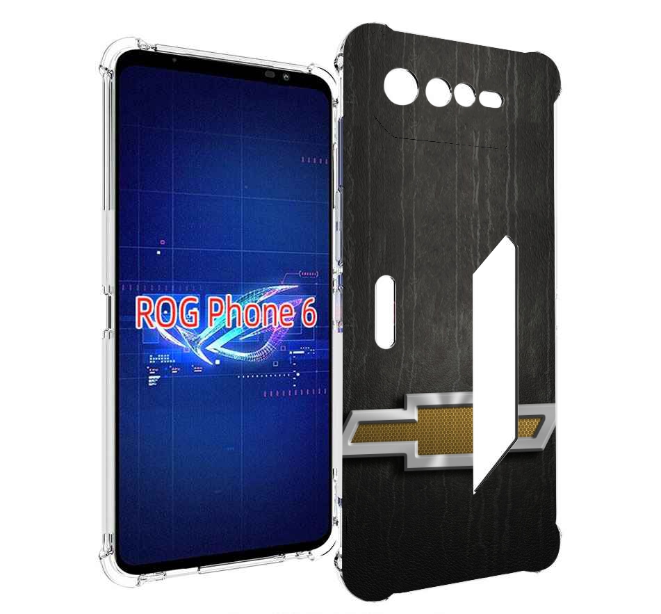 

Чехол MyPads chevrolet 2 для Asus ROG Phone 6, Прозрачный, Tocco