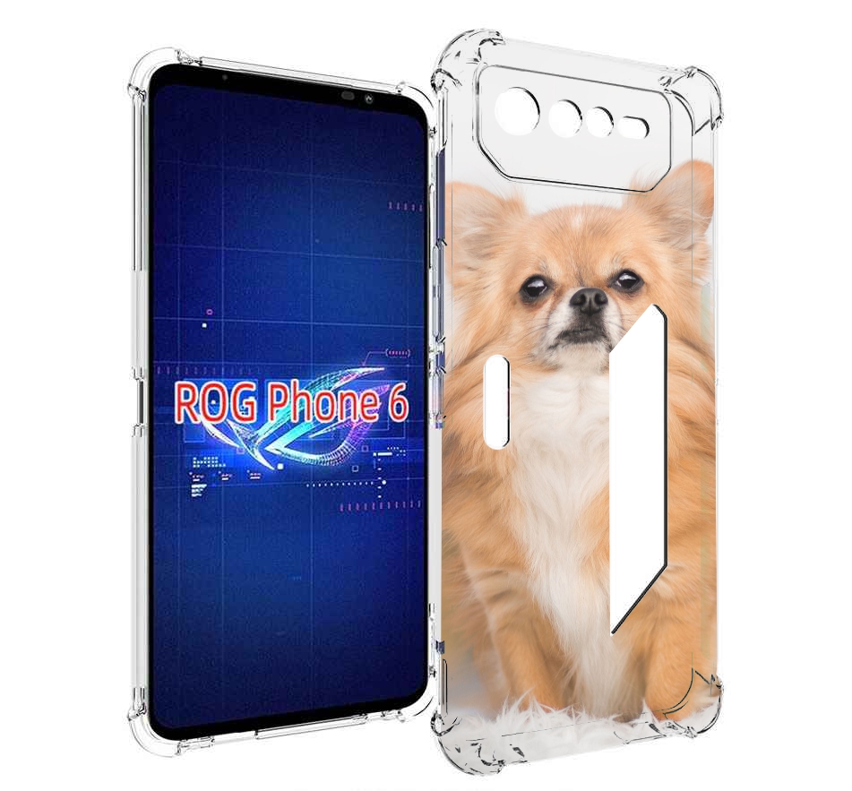 

Чехол MyPads чихуа хуа для Asus ROG Phone 6, Прозрачный, Tocco
