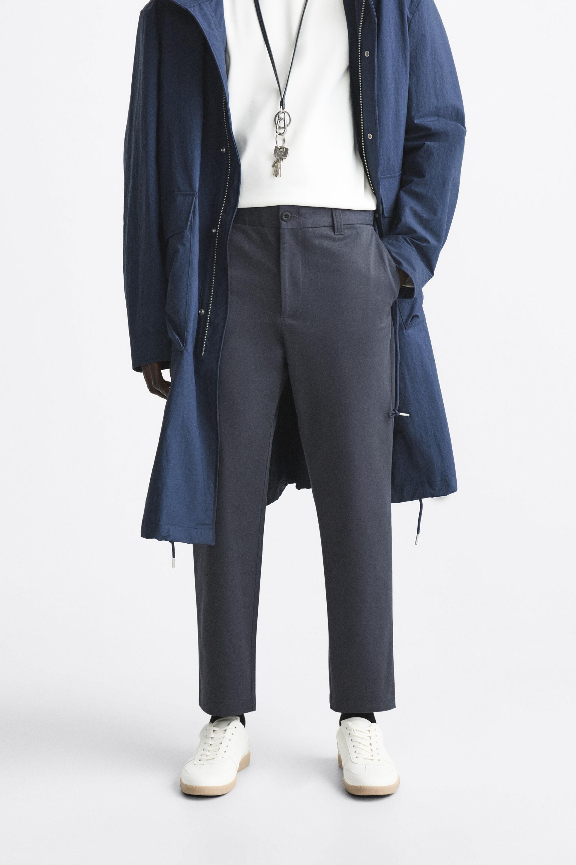 

Брюки мужские ZARA 06861133 синие 40 (доставка из-за рубежа), 06861133