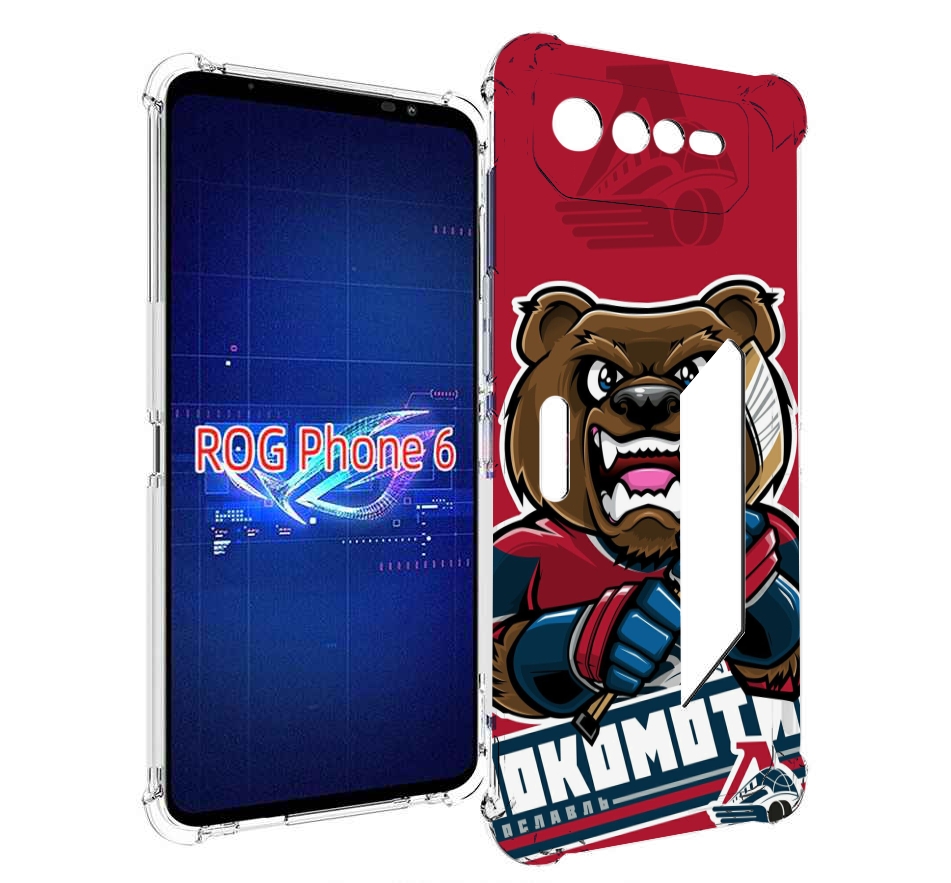 

Чехол MyPads хоккеи локомотив ярославь мужской для Asus ROG Phone 6, Прозрачный, Tocco