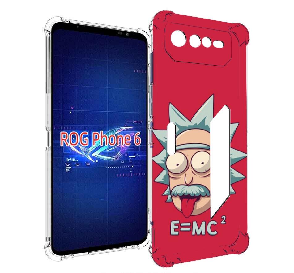 

Чехол MyPads формула энергии для Asus ROG Phone 6, Прозрачный, Tocco