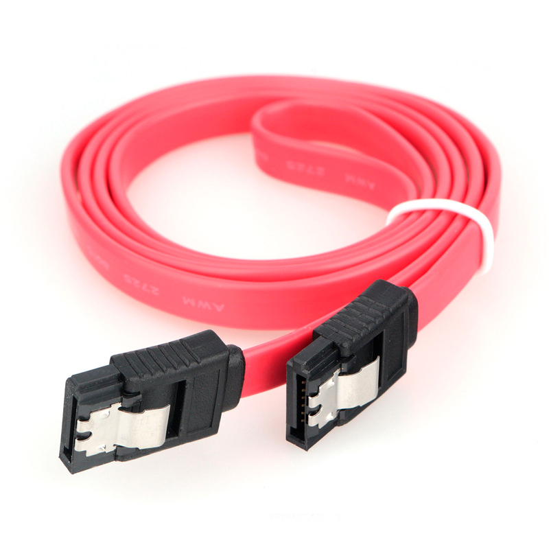 

Кабель Gembird SATA III - SATA III вилка-вилка 0.8м (CC-SATAM-DATA-0.8M) красный