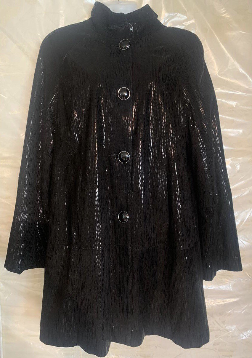 Пальто женское Soberano классическая черное 46 RU