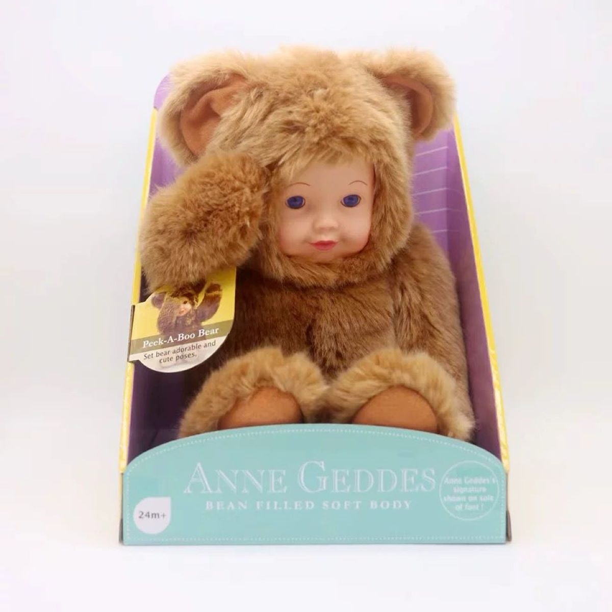 Кукла коллекционная Anne Geddes серия Детки Милый мишка