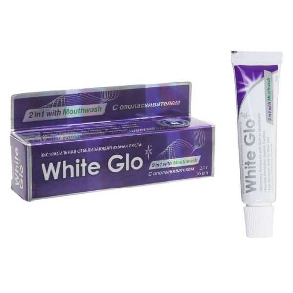 фото Зубная паста white glo отбеливающая с антибактериальным эффектом 100 г