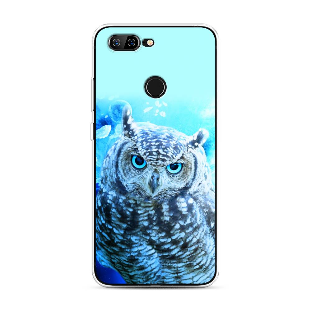 

Чехол Awog на Lenovo S5 / Леново S5 "Сова арт 7", Синий;голубой, 112550-1