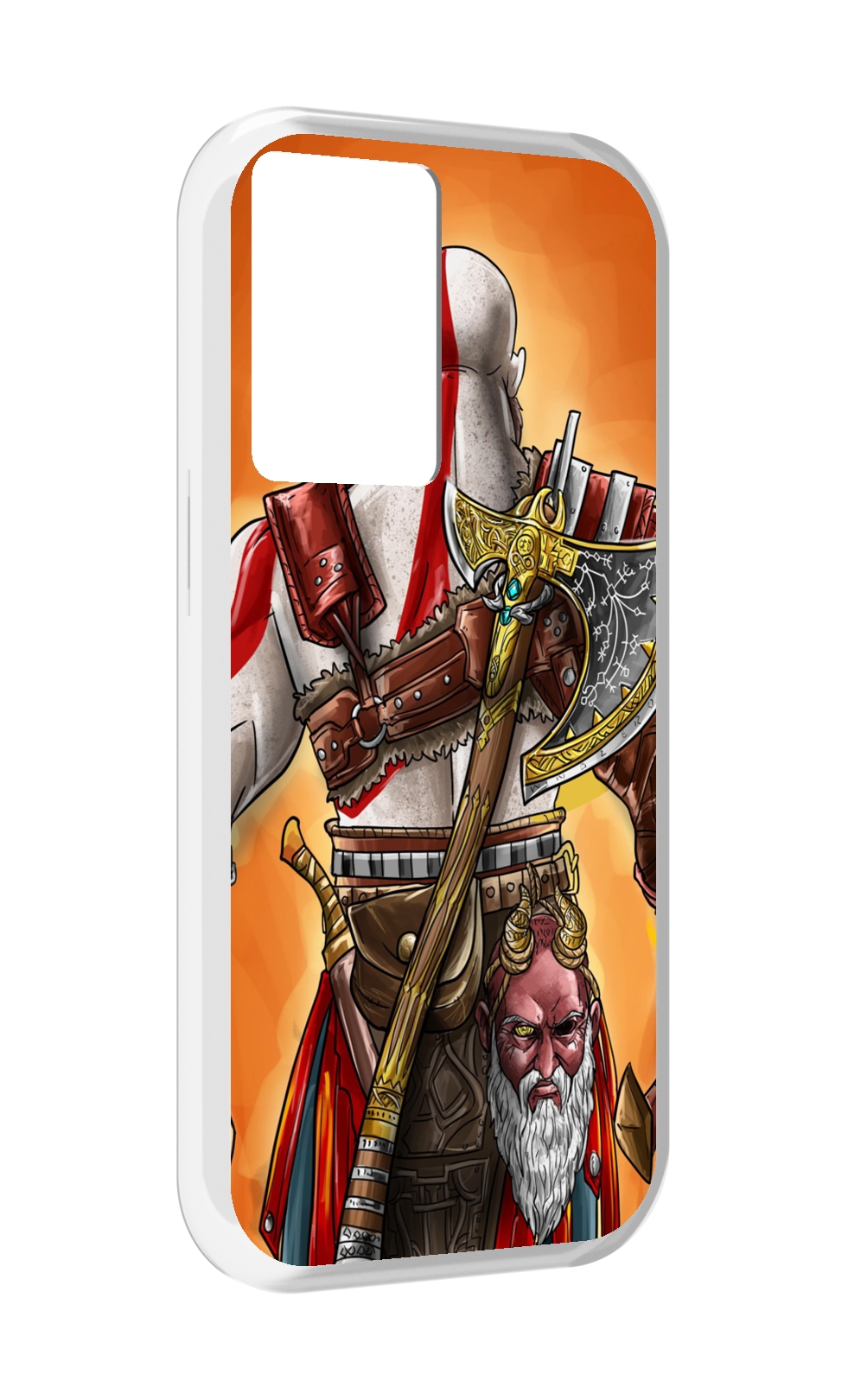 

Чехол MyPads God of War для OnePlus Nord N20 SE, Прозрачный, Tocco