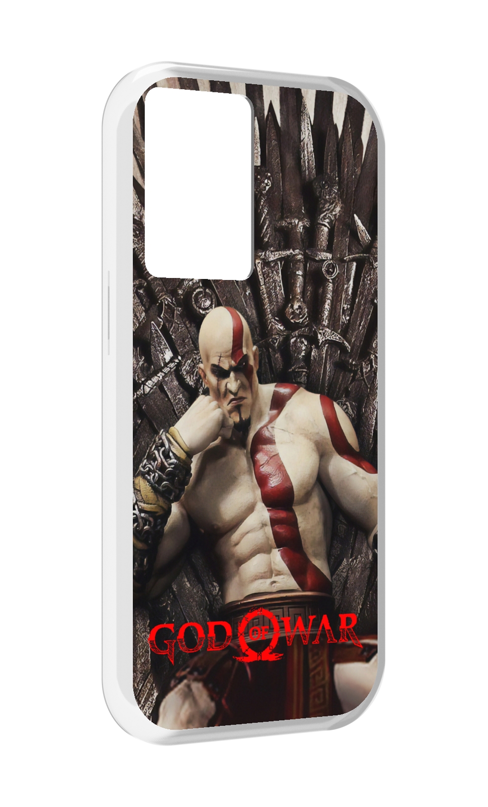 

Чехол MyPads God of War Кратос для OnePlus Nord N20 SE, Прозрачный, Tocco
