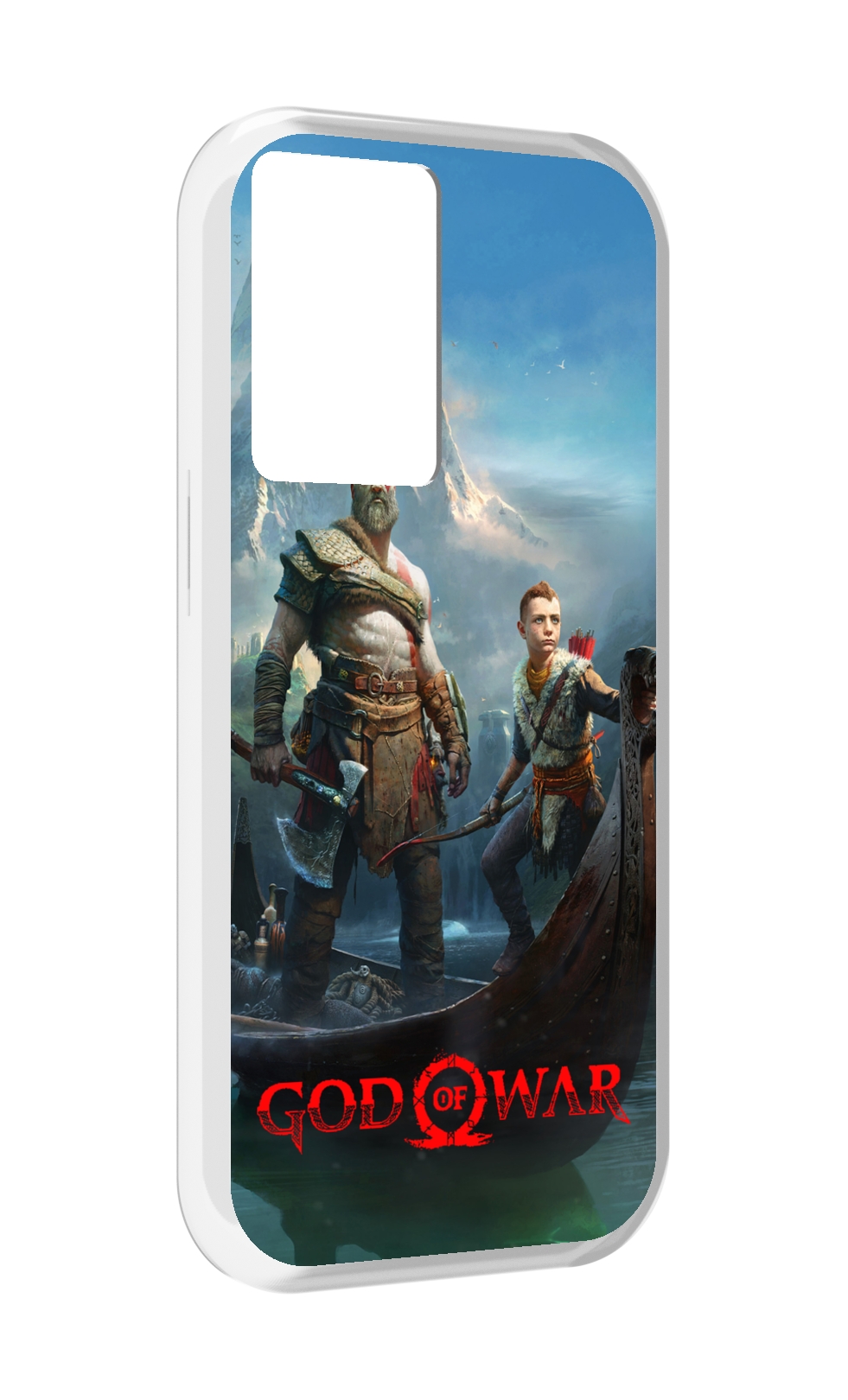 

Чехол MyPads God Of War Кратос Атрей для OnePlus Nord N20 SE, Прозрачный, Tocco