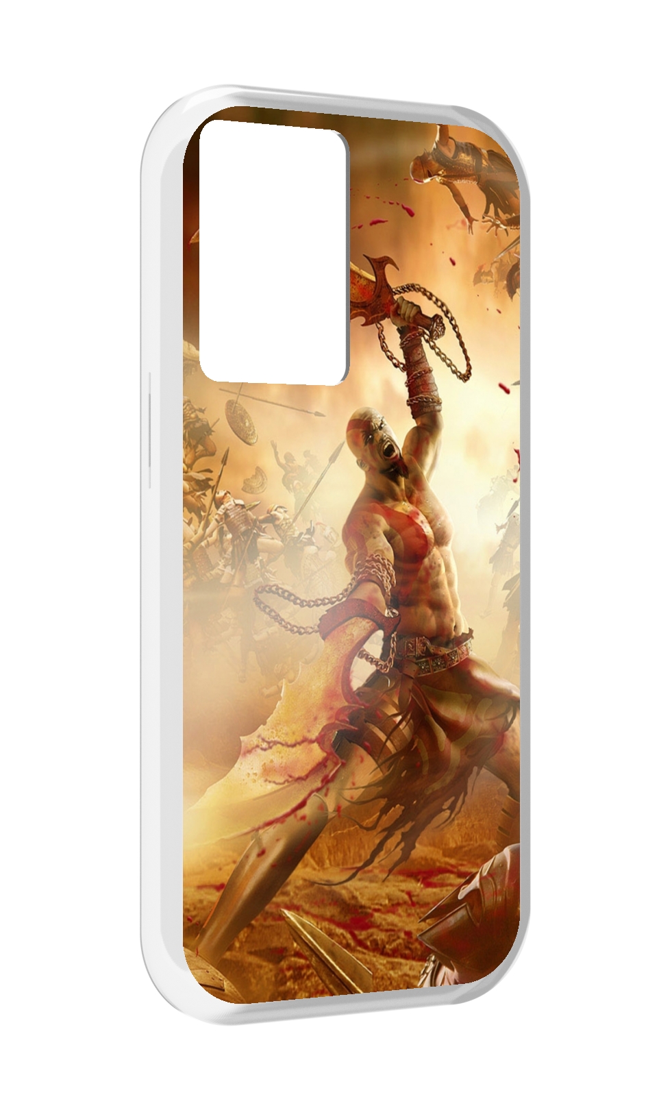

Чехол MyPads God Of War III для OnePlus Nord N20 SE, Прозрачный, Tocco