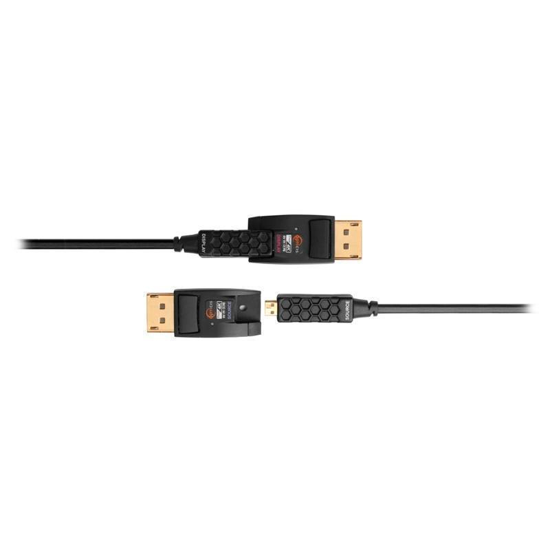 

Кабель Opticis DisplayPort - DisplayPort вилка-вилка 50м (DPFC-200D-50 50.0m) черный