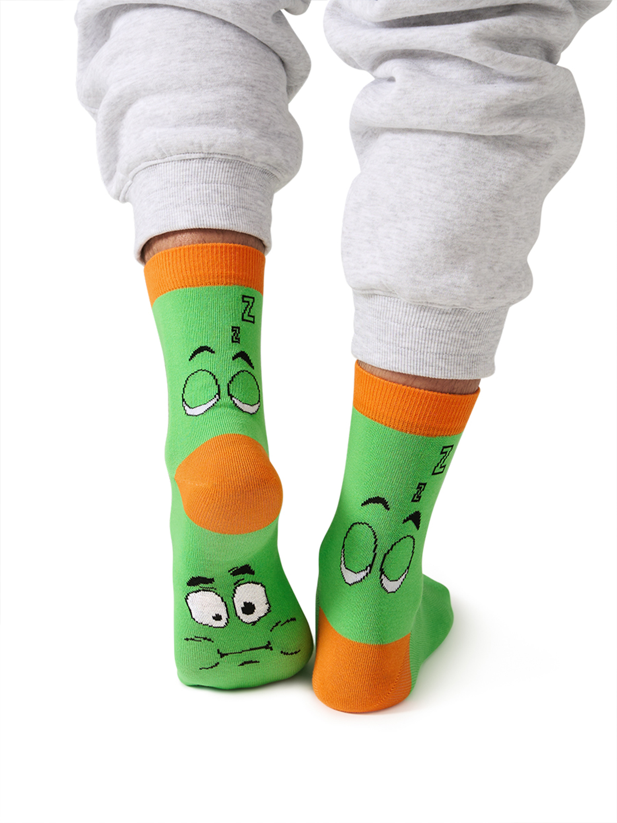 

Носки унисекс Omsa for men FREE STYLE 601 зеленые, Зеленый, FREE STYLE 601