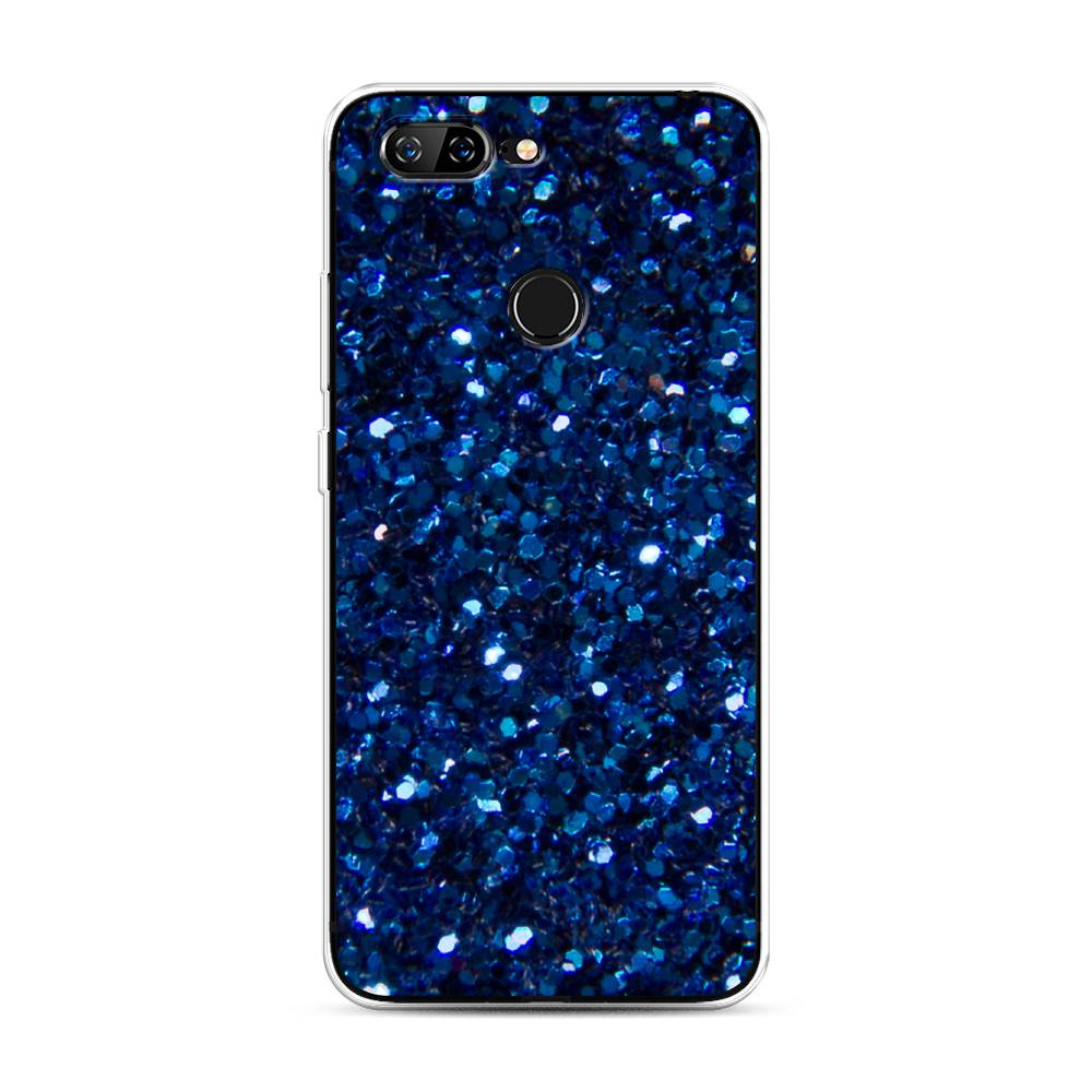 

Чехол Awog "Синие блестки рисунок" для Lenovo S5