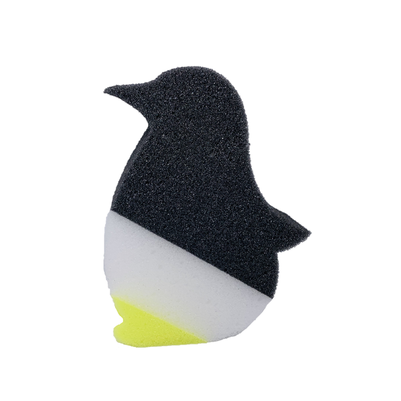 фото Губка банная gloss гб-075 пингвин 1 шт