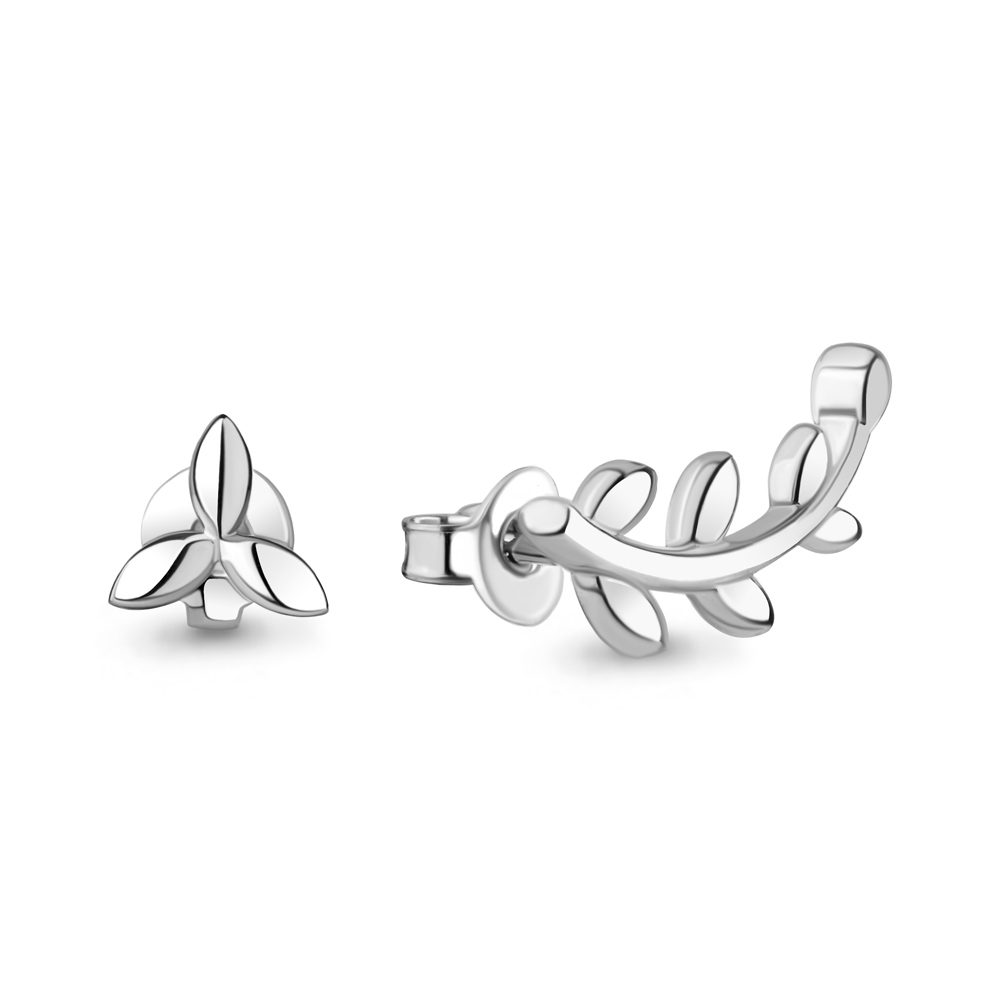 

Серьги-пусеты из серебра Aquamarine 33998_925_р, 33998_925_р