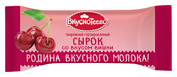 Творожный сырок Вкуснотеево Вишня 23% 40 г