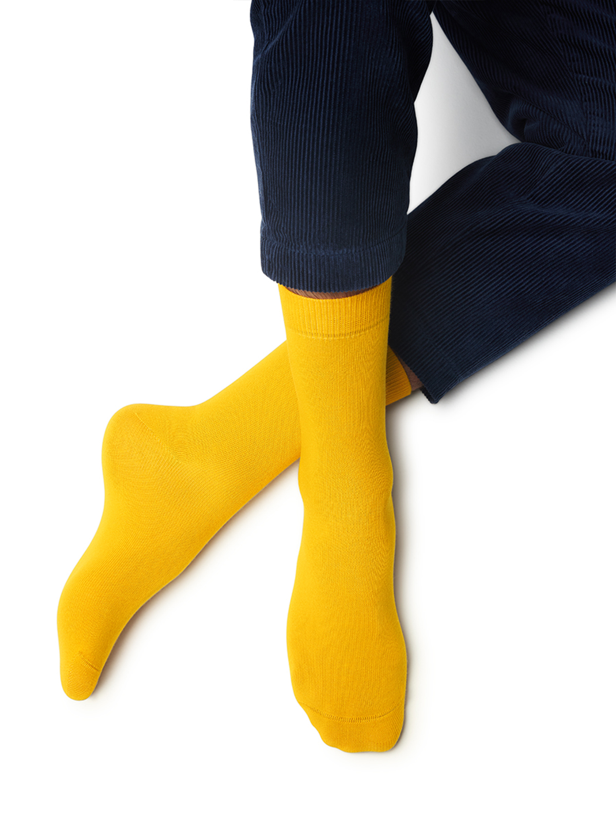 

Носки мужские Omsa for men ECO 401 COLORS желтые, Желтый, ECO 401 COLORS