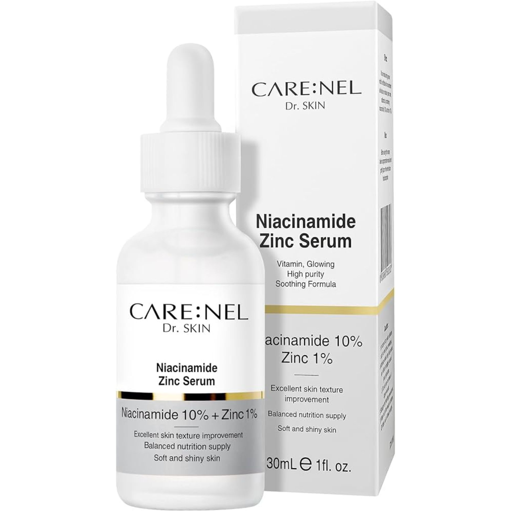 Сыворотка Care:Nel для жирной и проблемной кожи Niacinamide zinc serum 30 мл