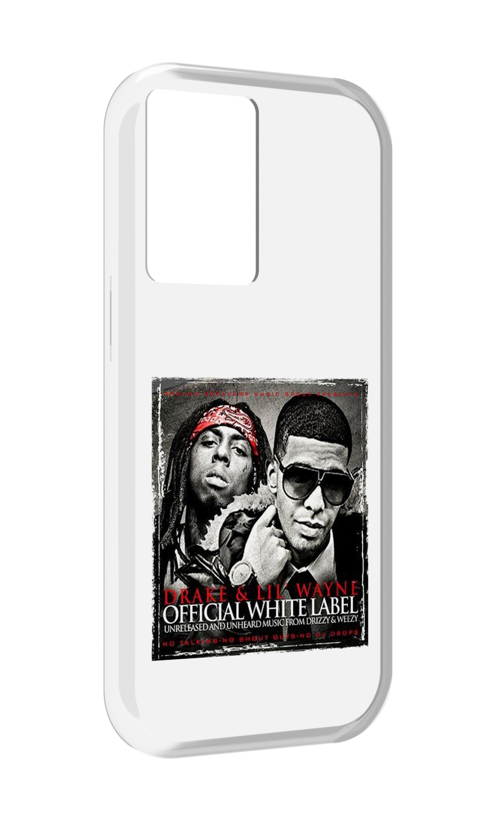 

Чехол MyPads Drake - Official White Label для OnePlus Nord N20 SE, Прозрачный, Tocco