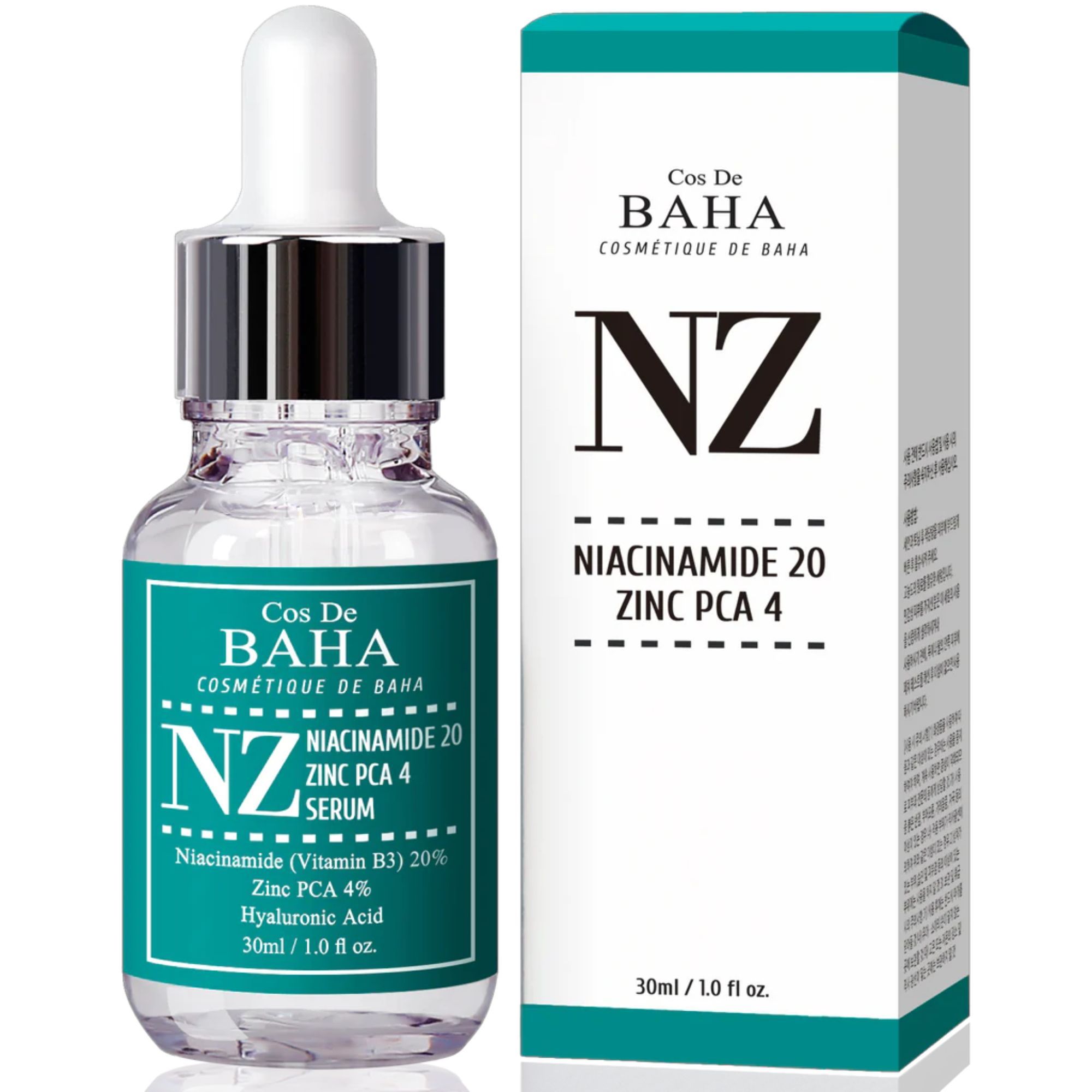 Сыворотка Cos De Baha Укрепляющая Niacinamide Zinc Pore Reducer 30 мл