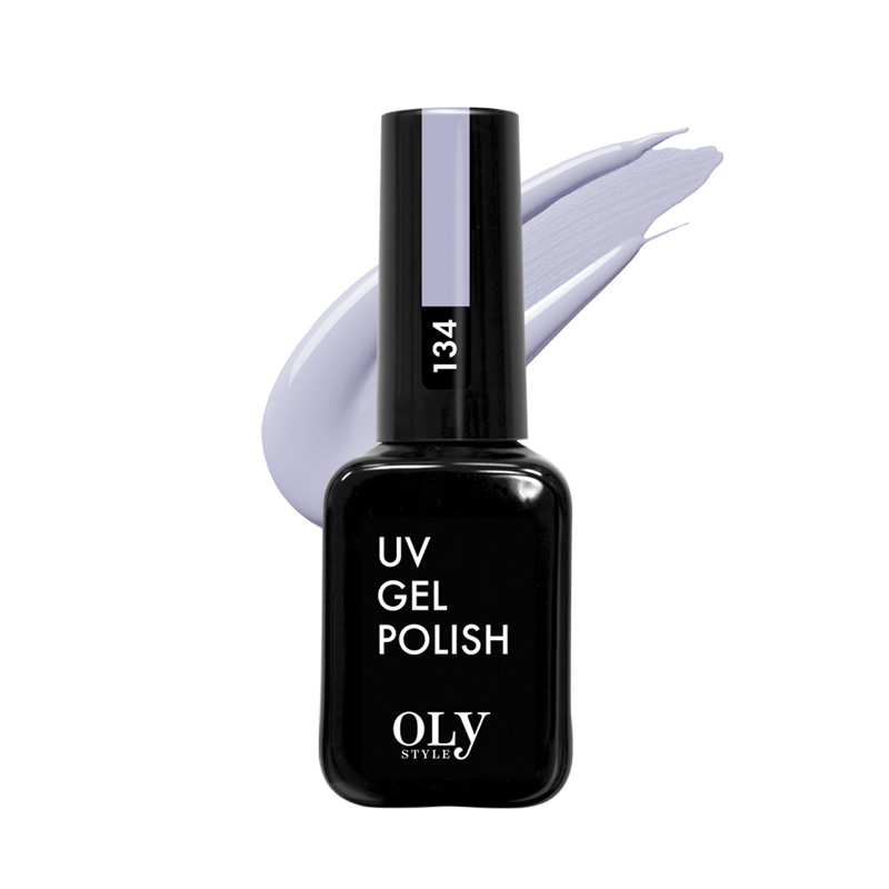 Гель-лак для ногтей Oly Style UV Gel Polish т.134 Сиреневый туман 10 мл