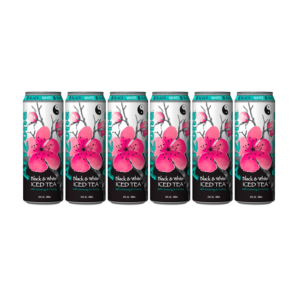 

Напиток AriZona Black & White Tea 6 шт по 680 мл
