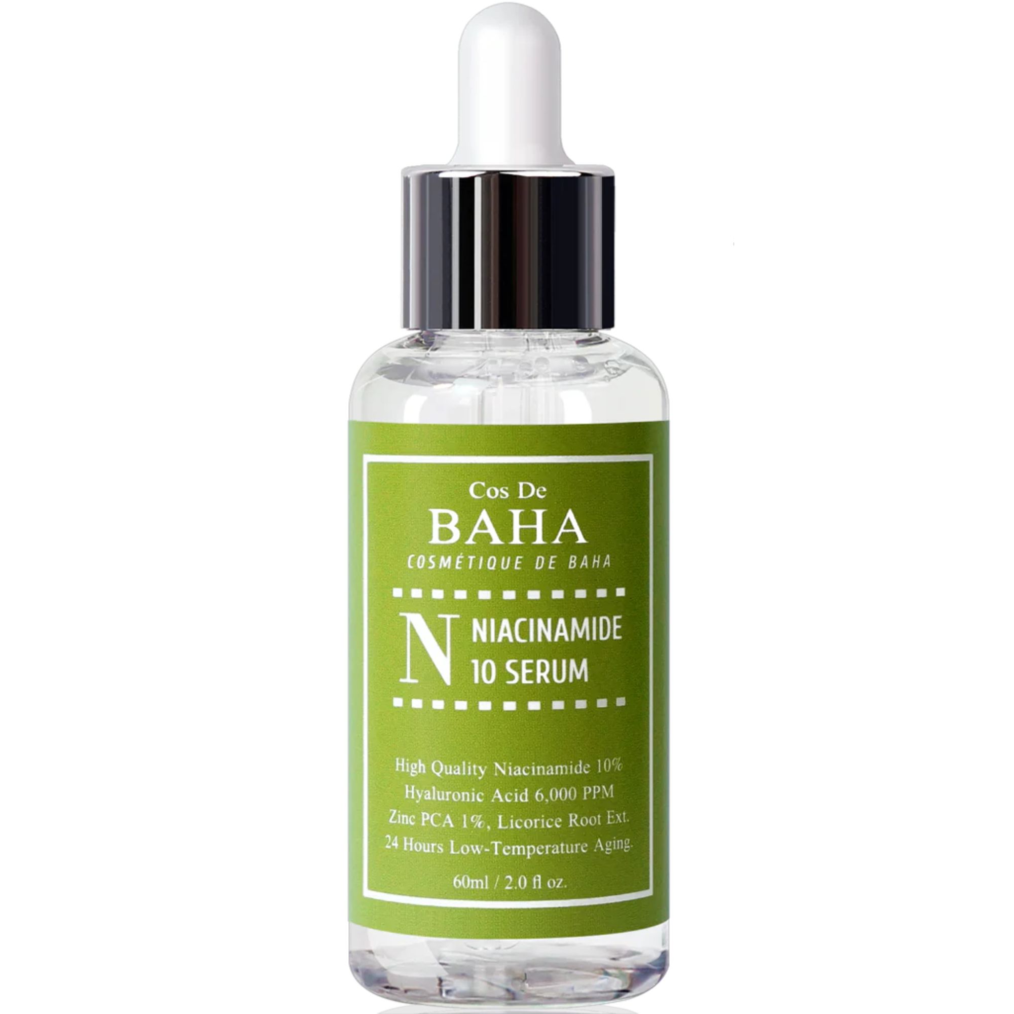 Сыворотка Cos De Baha Противовоспалительная для жирной кожи Niacinamide 10 Serum 60 мл