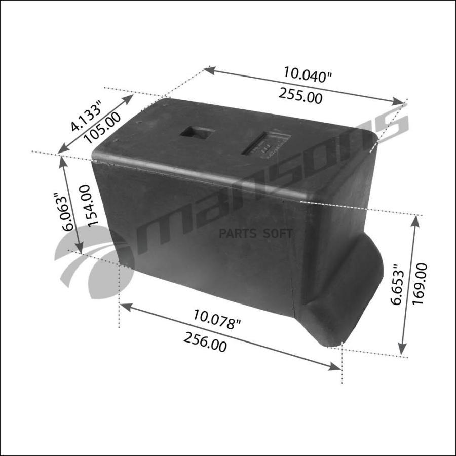 

Отбойник Полурессоры 1 1Шт Mansons 300102