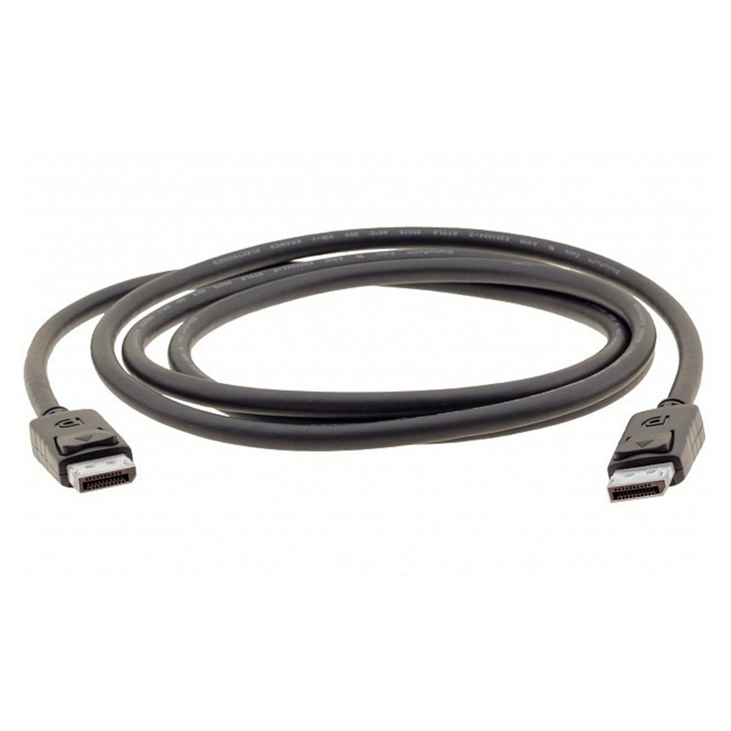 

Кабель Kramer DisplayPort - DisplayPort вилка-вилка 1.8м (C-DP-6 1.8m) черный