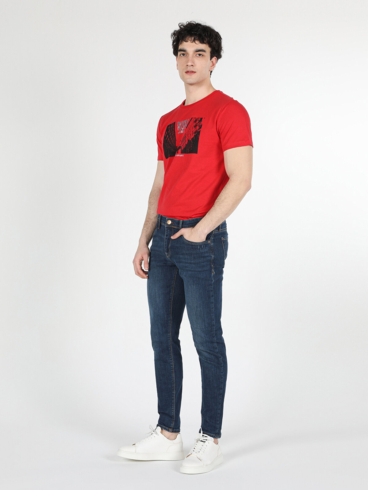 

Джинсы мужские Colin's CL1057855 синие 33/34, Синий, CL1057855