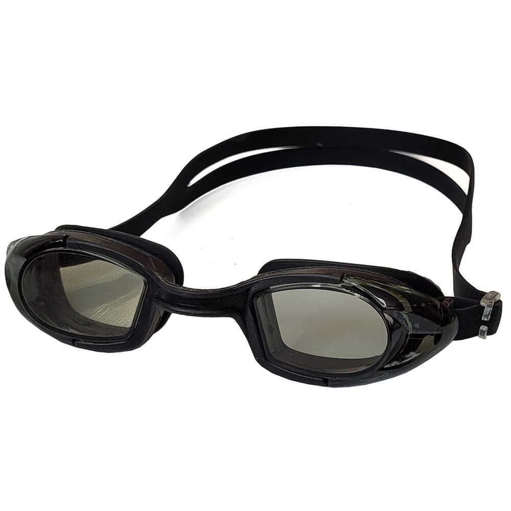 фото E36855-8 очки для плавания взрослые (черные) milinda