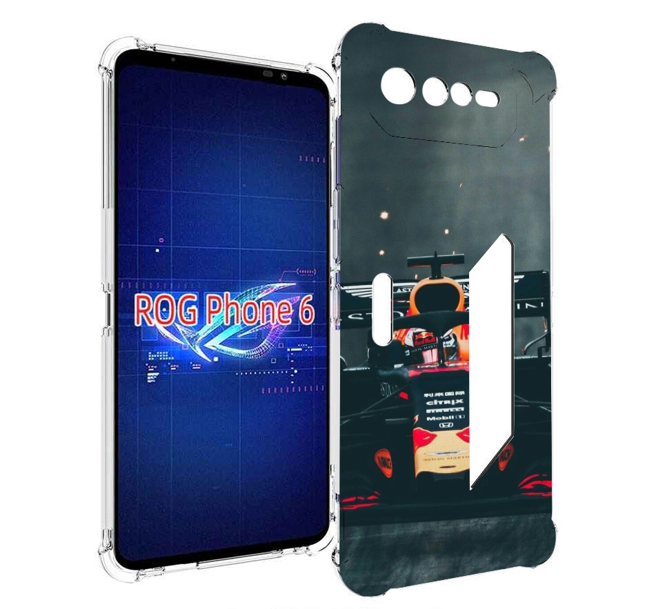 

Чехол MyPads формула 1 астон мартин для Asus ROG Phone 6, Прозрачный, Tocco