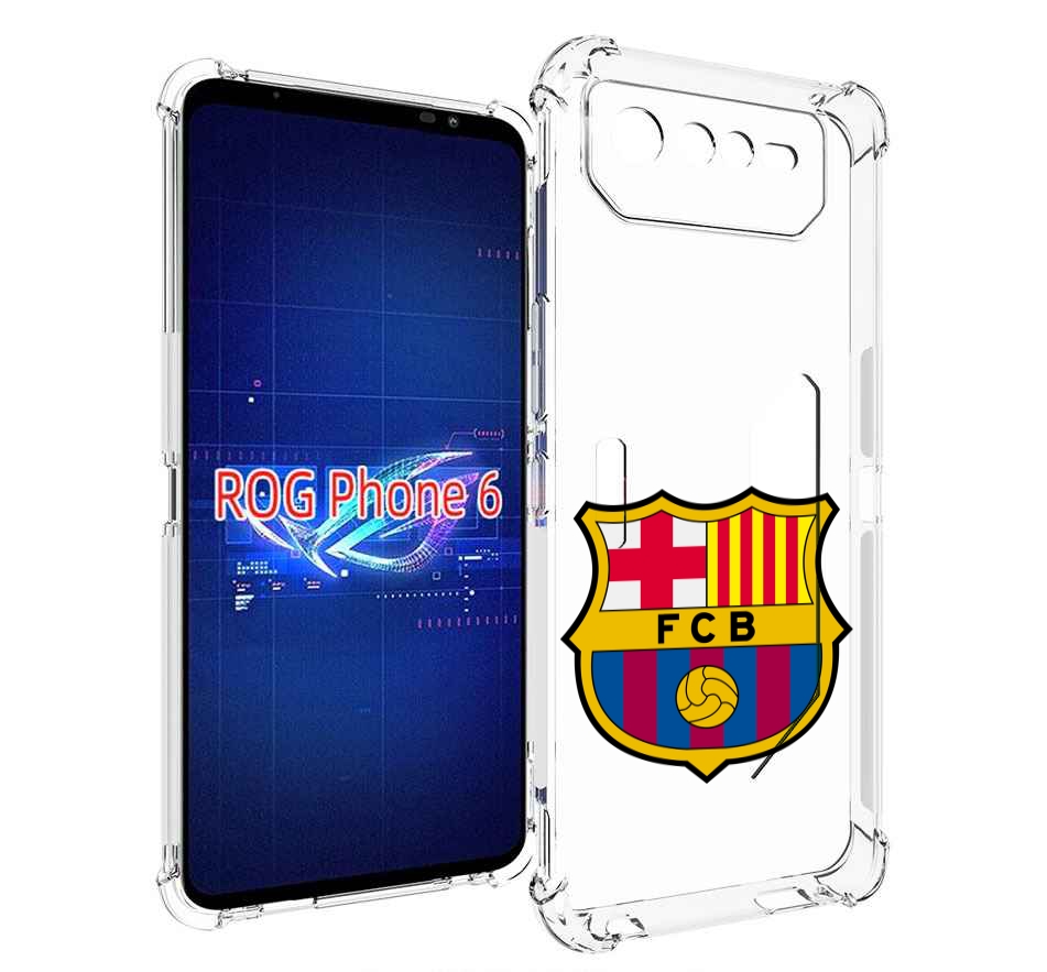 

Чехол MyPads фк-барселона-2 для Asus ROG Phone 6, Прозрачный, Tocco