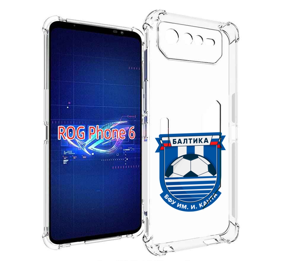 

Чехол MyPads фк-балтика-2 для Asus ROG Phone 6, Прозрачный, Tocco