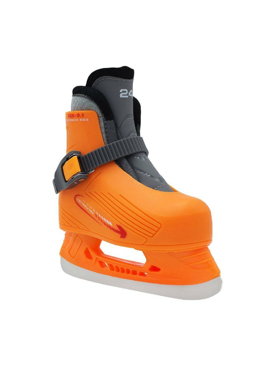

Хоккейные коньки Rgx-3.1 Ice-track Kids детские, для проката, 27, Оранжевый