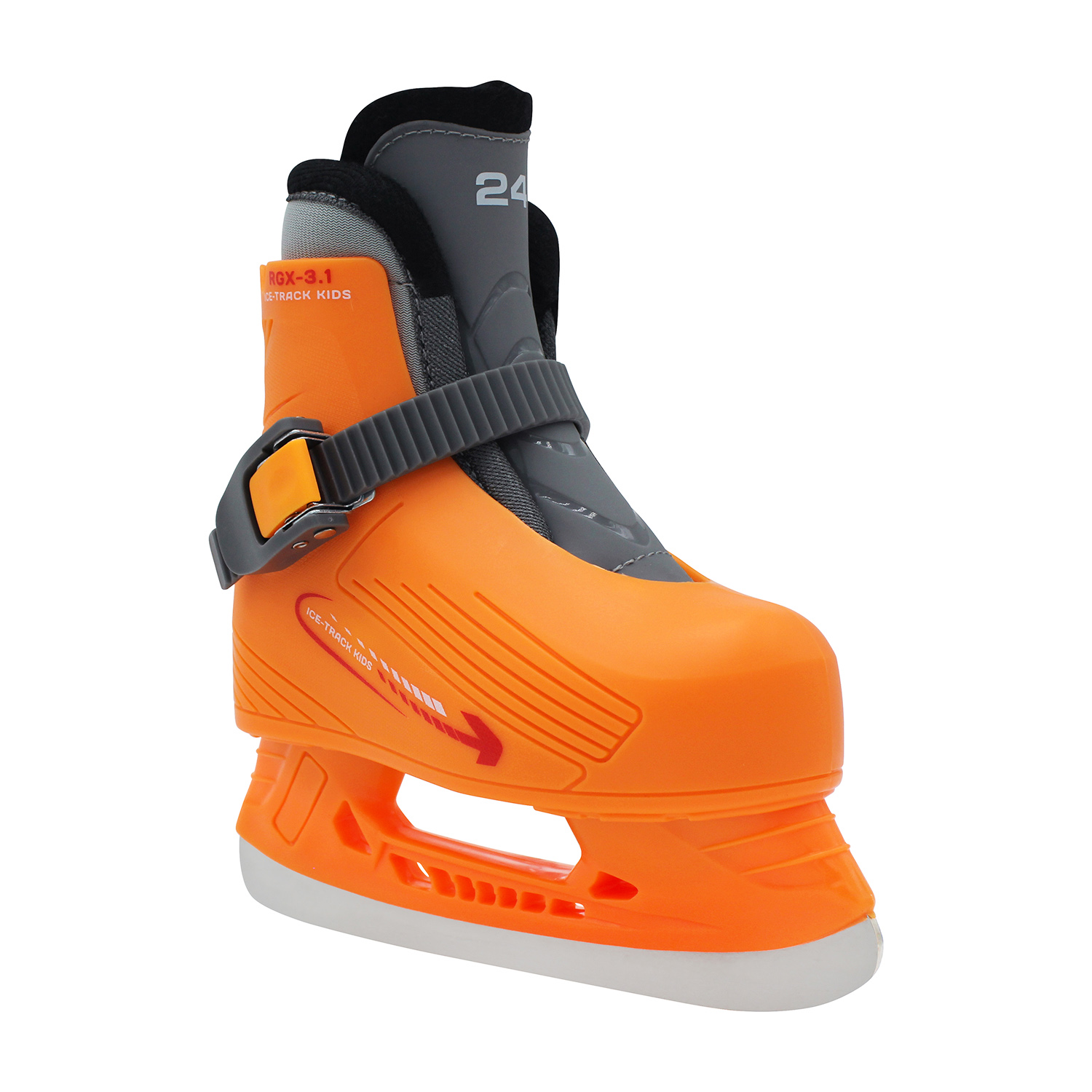 

Хоккейные коньки Rgx-3.1 Ice-track Kids детские, для проката, 26, Оранжевый