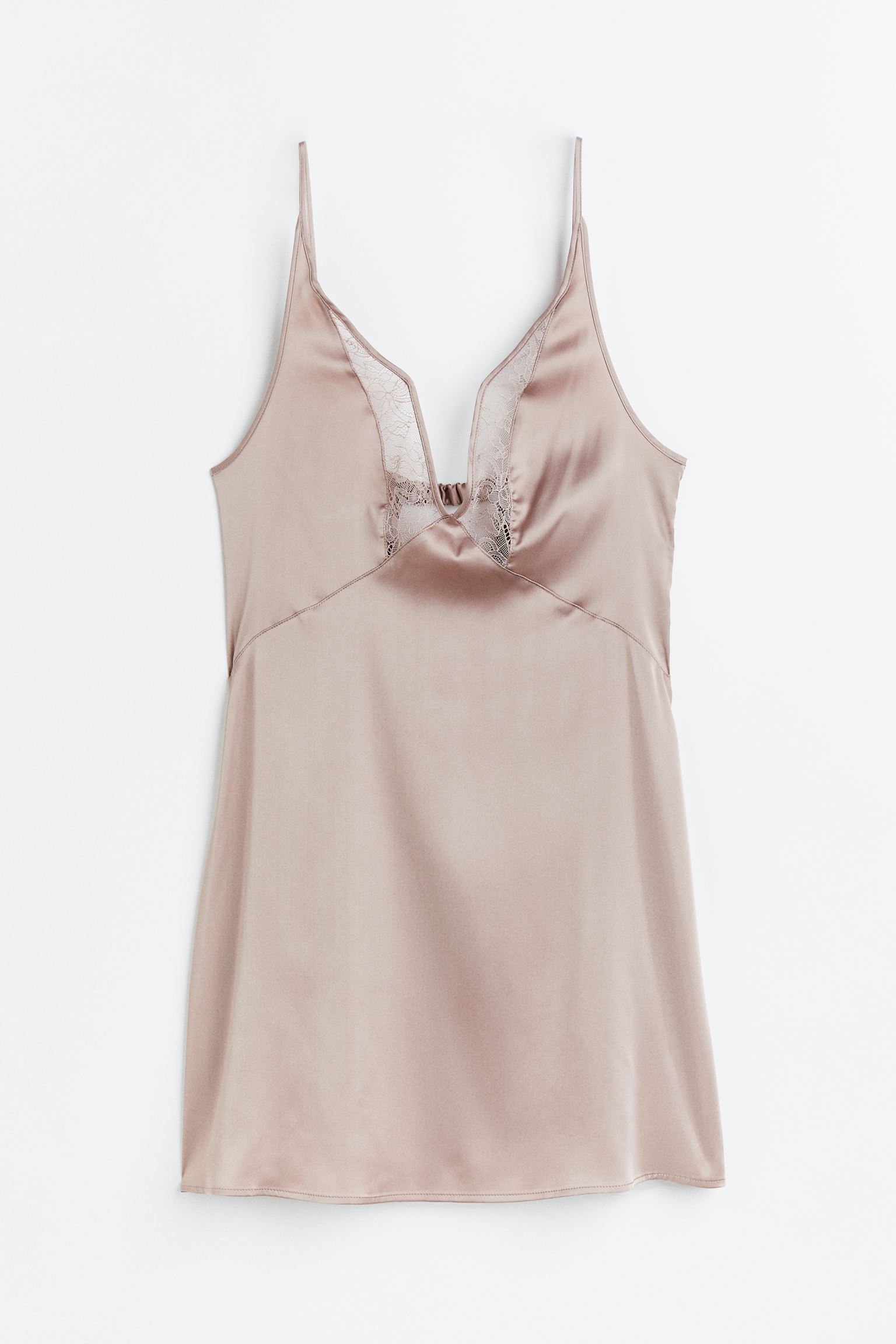 Ночная сорочка женская H&M 1139521003 розовая XS (доставка из-за рубежа)