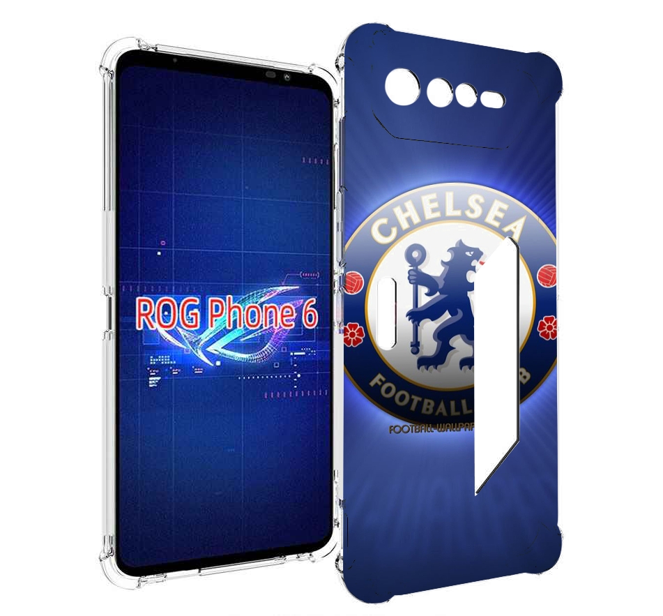 

Чехол MyPads фк челси лондон мужской для Asus ROG Phone 6, Прозрачный, Tocco