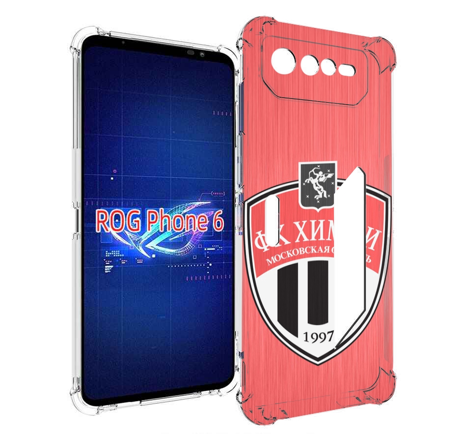 

Чехол MyPads фк химки московская обл для Asus ROG Phone 6, Прозрачный, Tocco