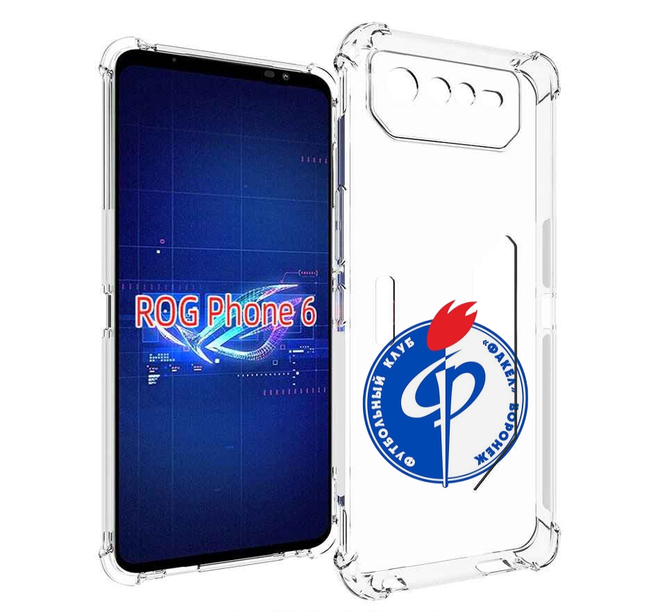 

Чехол MyPads фк факел воронеж мужской для Asus ROG Phone 6, Прозрачный, Tocco