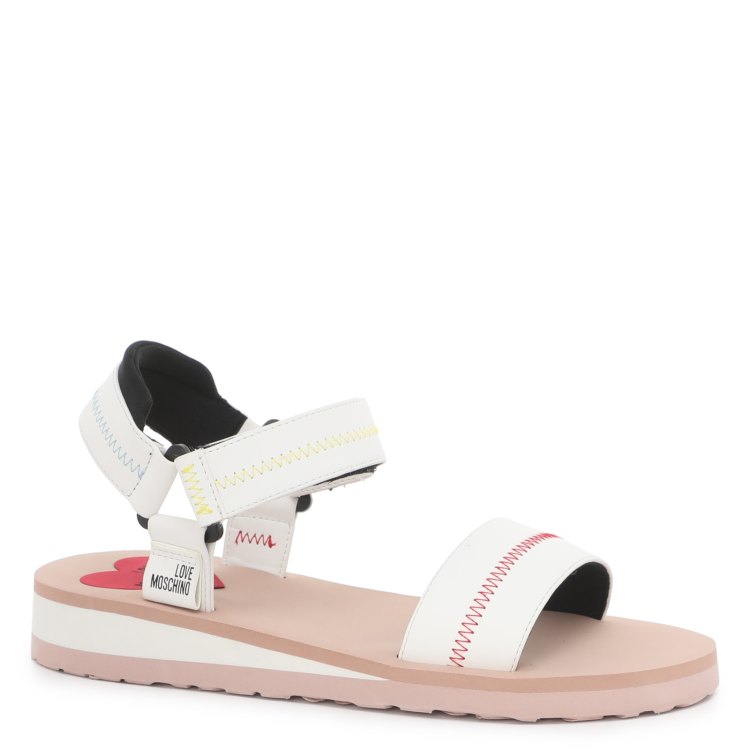 

Сандалии женские Love Moschino JA16013G белые 37 EU, Белый, JA16013G
