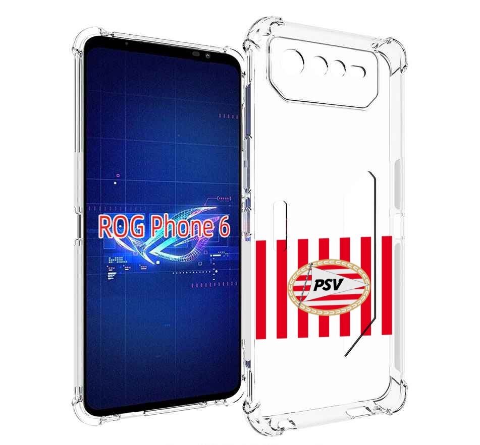 

Чехол MyPads фк псв голландия мужской для Asus ROG Phone 6, Прозрачный, Tocco