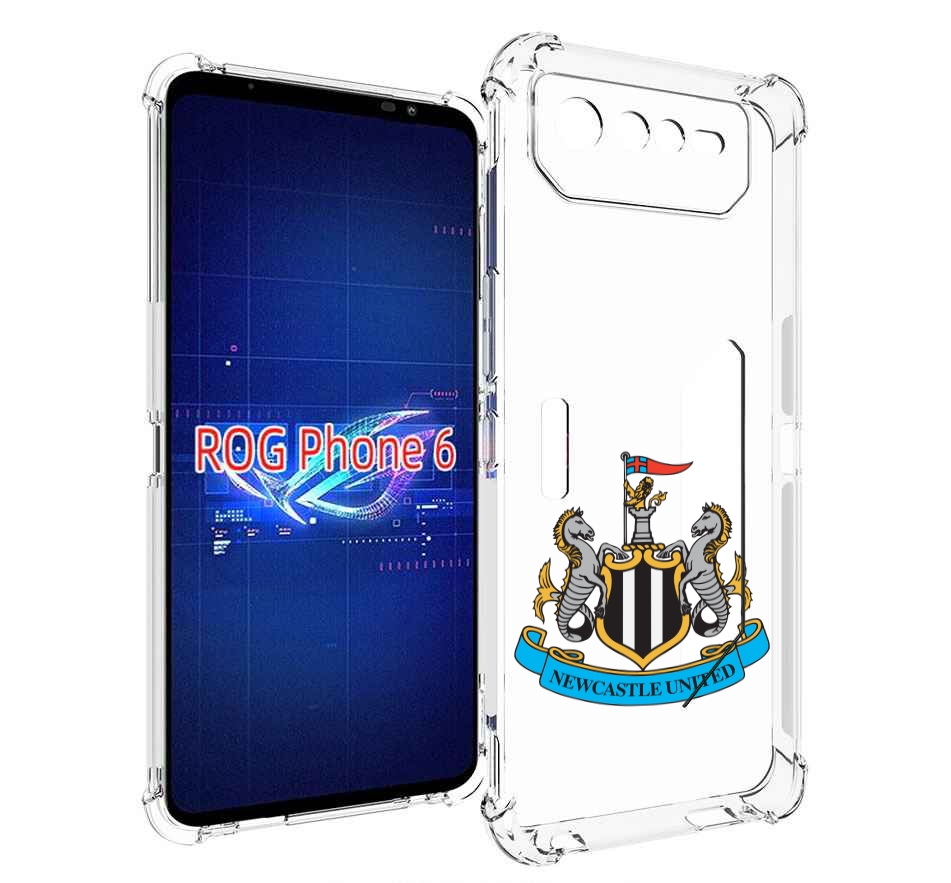 

Чехол MyPads фк ньюкасл для Asus ROG Phone 6, Прозрачный, Tocco