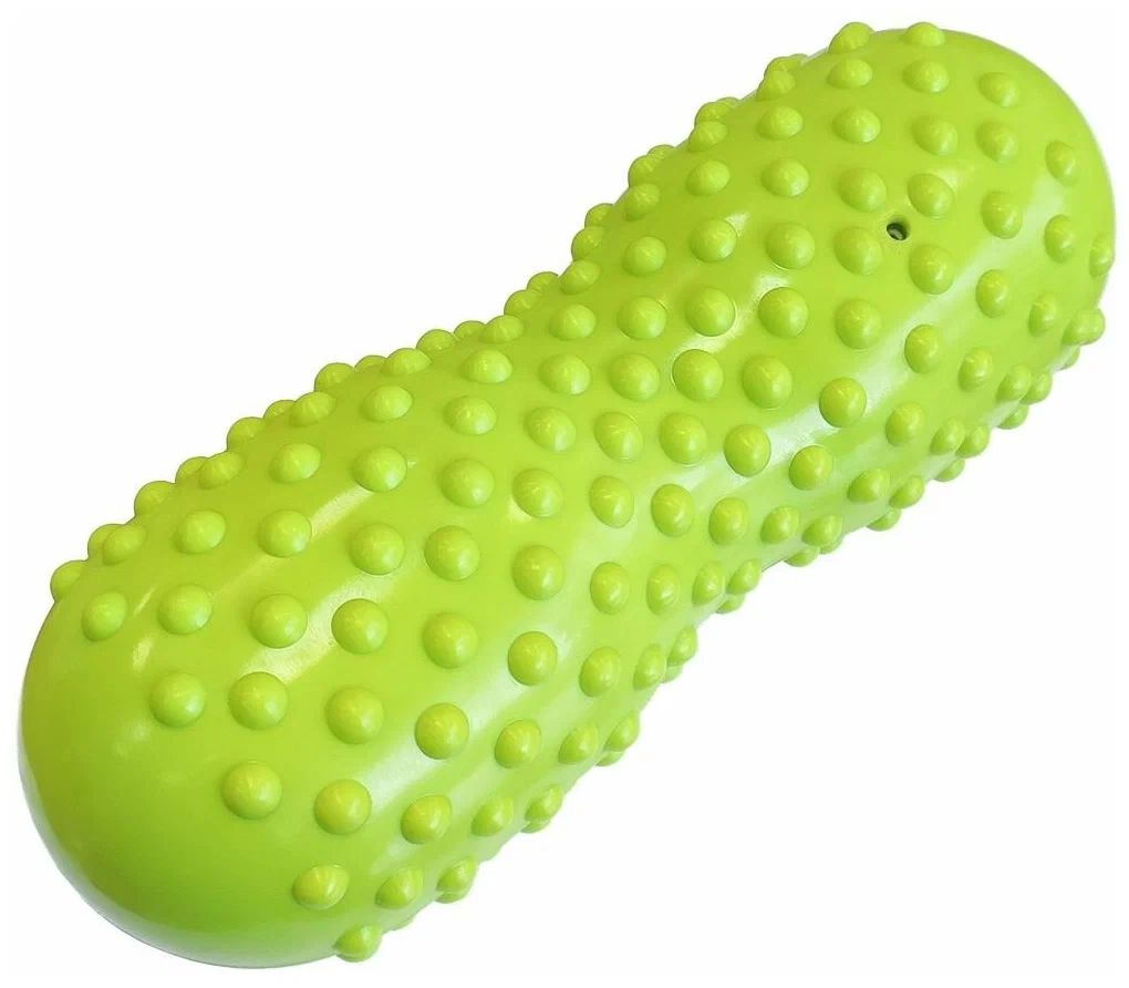 фото Msg200 кинезио массажер двойной мячик с шипами -жесткий (зеленый) b31912 с насосом milinda