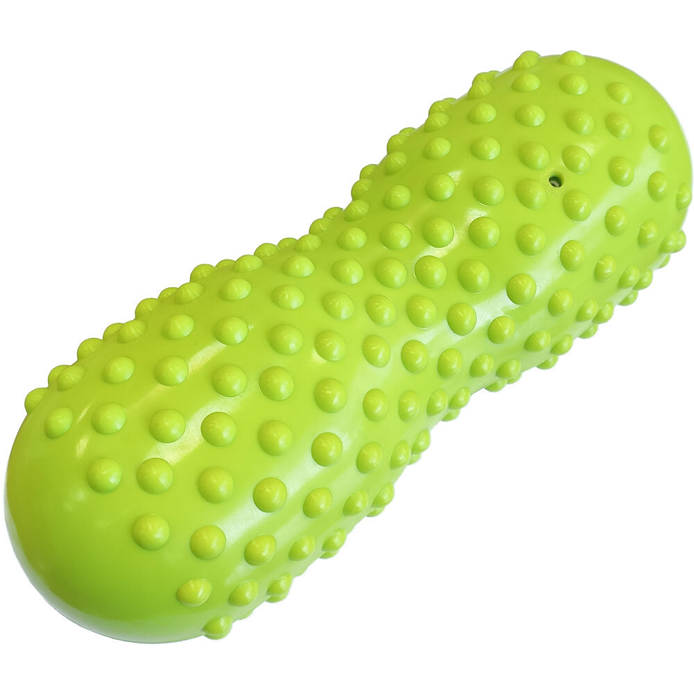 фото Msg200 кинезио массажер двойной мячик с шипами -жесткий (зеленый) b31912 с насосом milinda