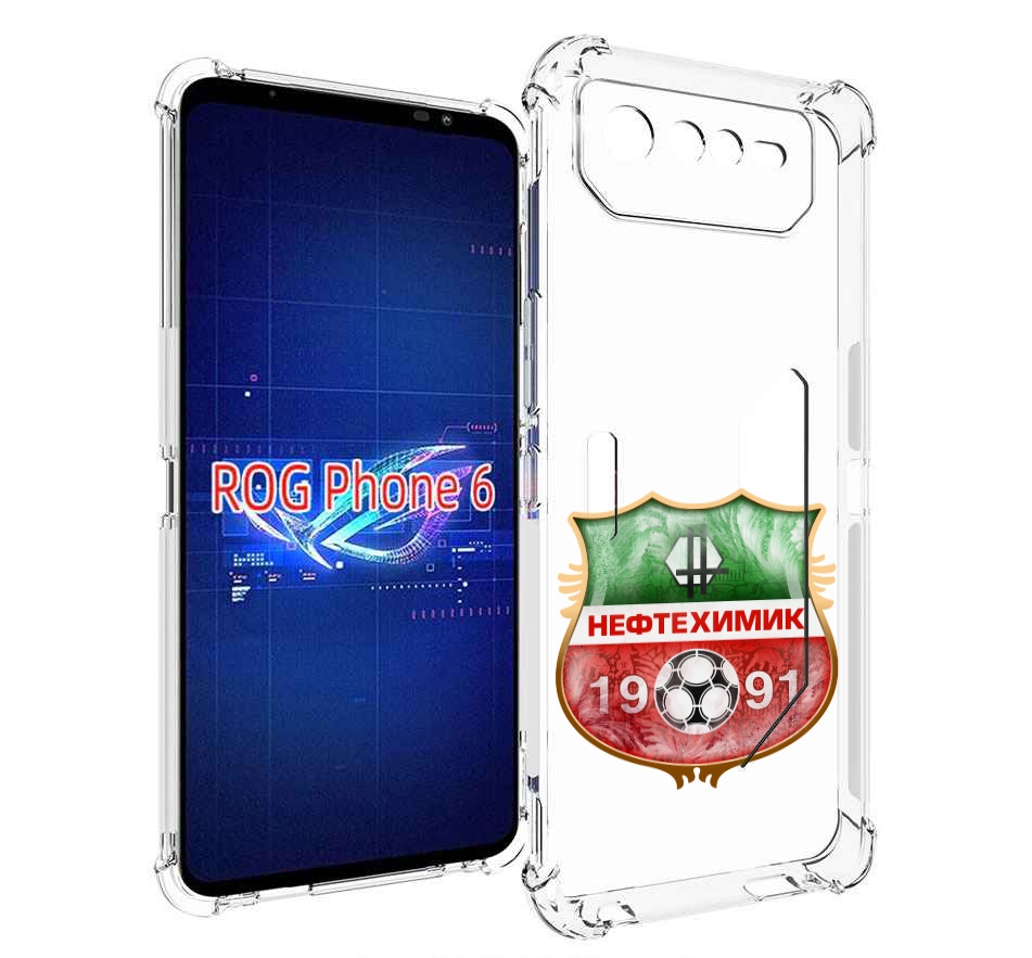 

Чехол MyPads фк нефтехимик нижнекамск для Asus ROG Phone 6, Прозрачный, Tocco