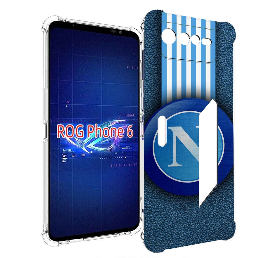 

Чехол MyPads фк наполи мужской для Asus ROG Phone 6, Прозрачный, Tocco