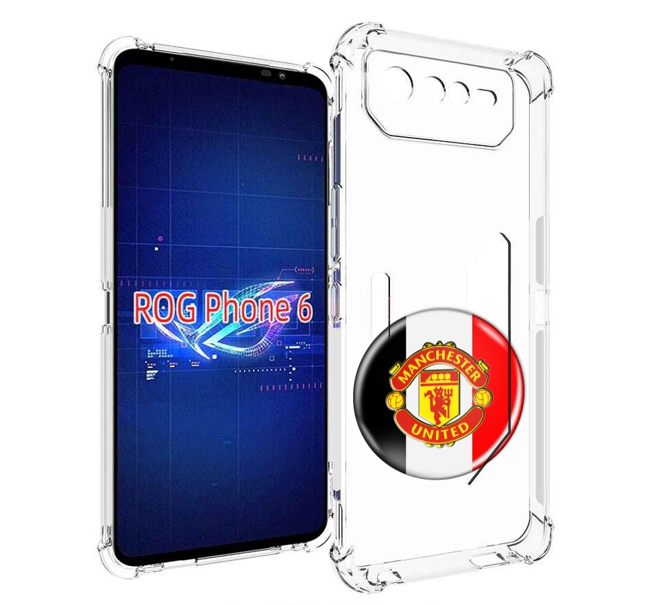 

Чехол MyPads фк манчестер юнаитед мужской для Asus ROG Phone 6, Прозрачный, Tocco